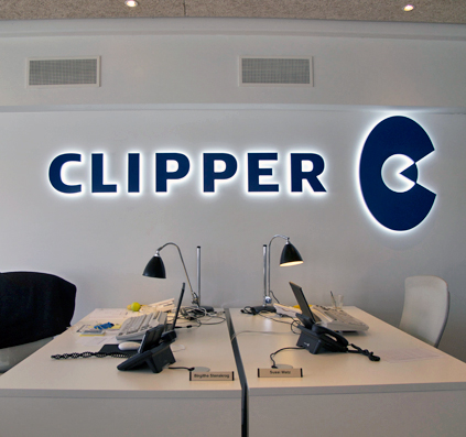 clipperhouse corona bogstaver skiltefabrikken lys clipper 