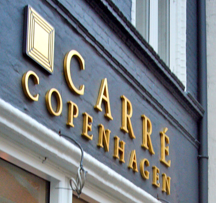 Facadebogstaver Svøb/3D Bogstaver // Facadeletters Wrap/3D Letters - Carré Copenhagen