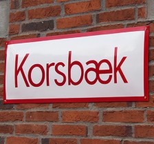 Read more about the article Korsbæk Emaljeskilt